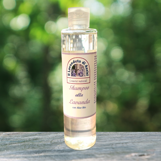 shampoo alla lavanda naturale con aloe detergente delicato per capelli e cuoio capelluto