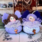 bomboniere francescane, bomboniera francescana, bomboniera religiosa, angelo, angelo per bomboniera, bomboniera con tao, bomboniera tau, idee per bomboniere religiose, idee per bomboniere bambina, sacchetto lavanda. 