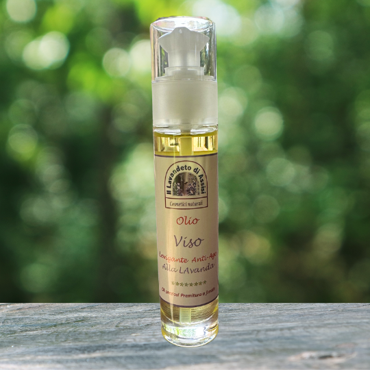 olio viso alla lavanda olio viso idratante e antirughe con olio essenziale di lavanda per pelle secca e spenta