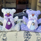 orso per bomboniere, bomboniera con orsetto, sacchetti lavanda, prodotti alla lavanda, idee regalo alla lavanda,