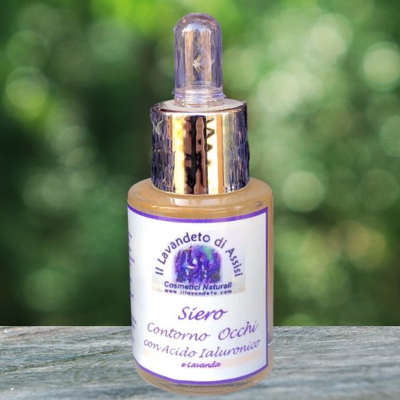 siero contorno occhi alla lavanda rinfrescante e rivitalizzante per alleviare la stanchezza dello sguardo
