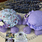 Tartaruga per bomboniere, tartarughe da regalare, tartarughe profumatore, tartaruga lavanda, idea regalo di Natale tartaruga portafortuna, bomboniera per bambino tartaruga, tartaruga in tessuto